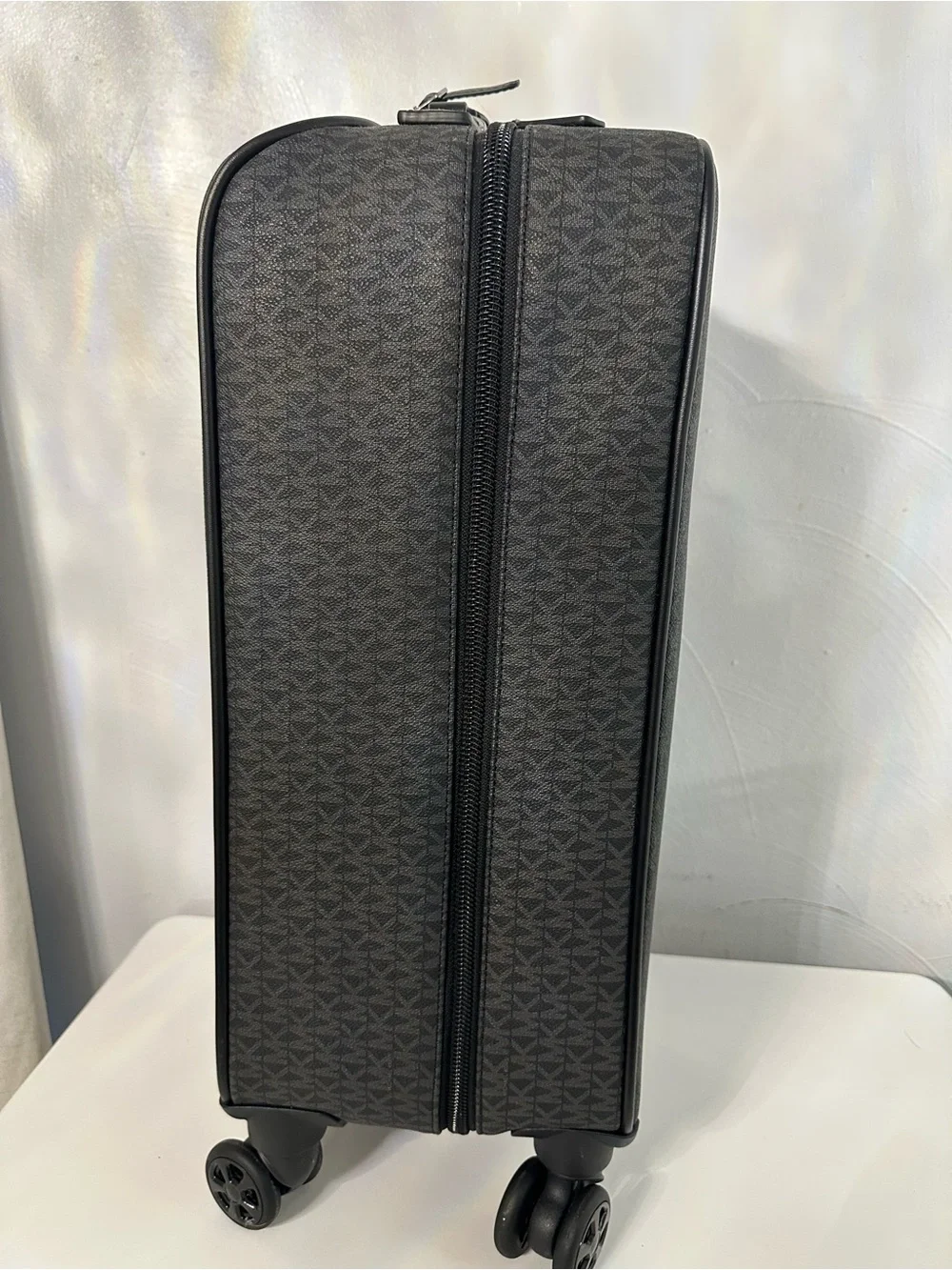 Michael Kors Charcoal/Black Signature Carry-On Spinner